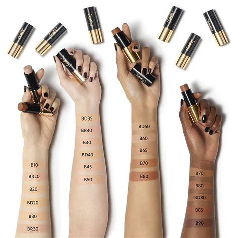 ysl stick foundation b65|yves saint laurent foundation shades.